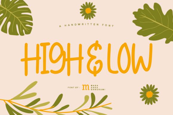 High Low Font - Featured Image