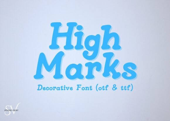 High Marks Font - Featured Image