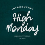 High Monday Font - Featured Image