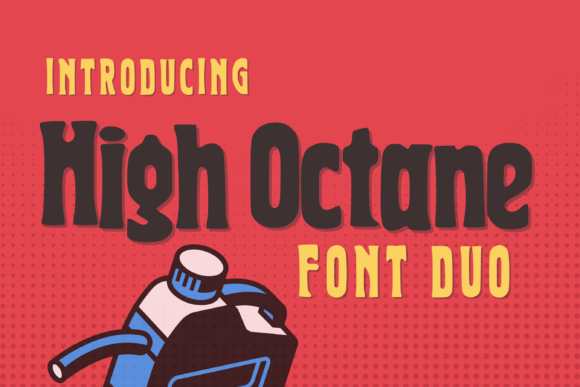 High Octane Font - Featured Image