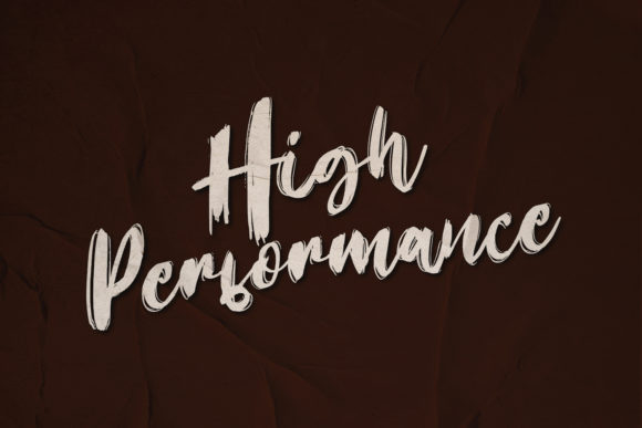 High Performance Font - Featured Image