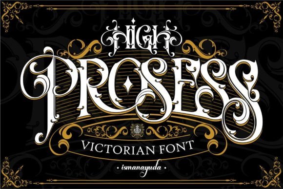 High Prosess Font - Featured Image