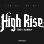 High Rise Font - Featured Image