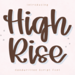 High Rise Font - Featured Image