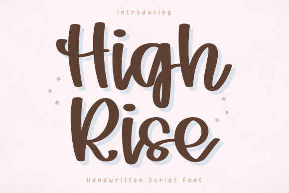 High Rise Font - Featured Image