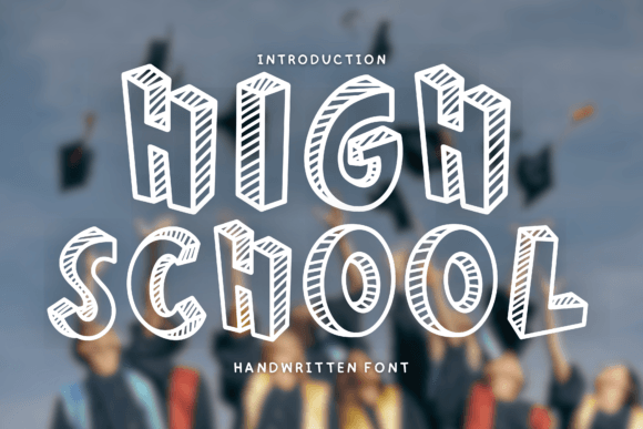 High School Font - Featured Image