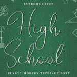 High School Font - Featured Image