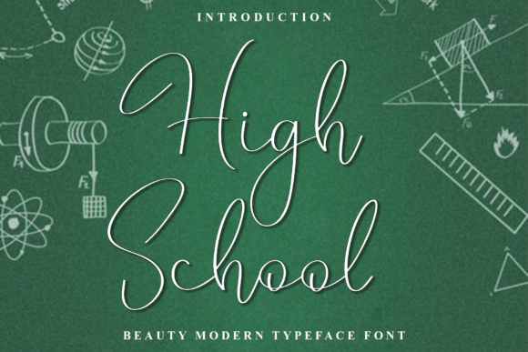 High School Font - Featured Image