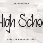 High School Font - Featured Image