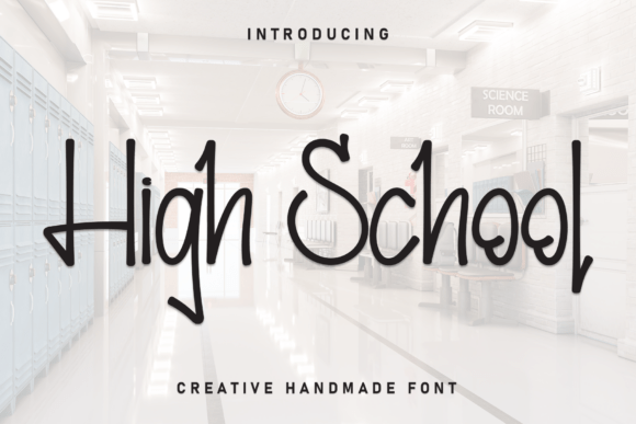 High School Font - Featured Image