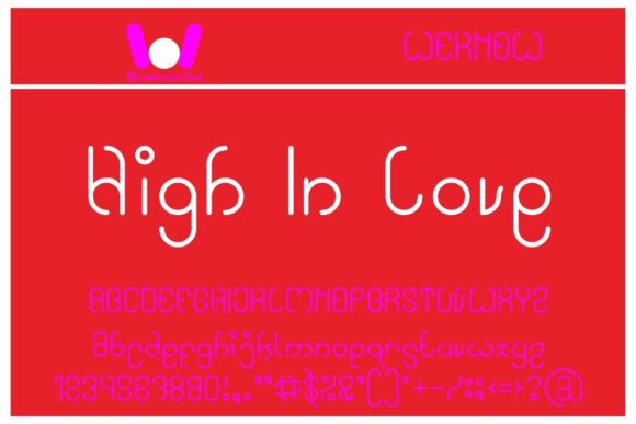 High in Love Font - Featured Image